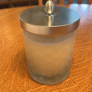 Pomegranate clove glass candle